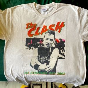 The Clash T-Shirt - Joe Strunmer 1952 - 2002